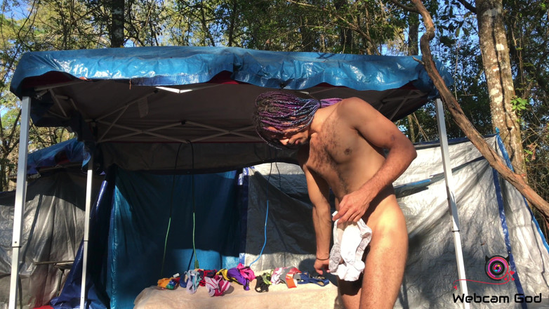 Arthur Eden aka Webcam God: Exotic underwear (4K)