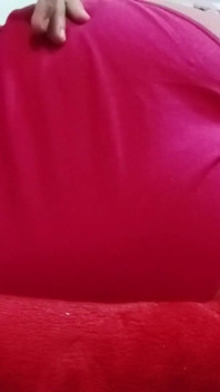 Indian Gay Crossdresser Gaurisissy Showing and Fingerings in Her Ass in Pink Honeymoon Lingerie