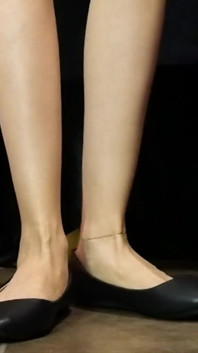 Creaking Ballet Flats Worship Asmr