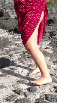 Teacher Makes Sex Education Video for Her Students! Outdoors!