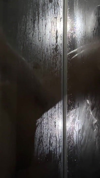Dick Slipped Into Soapy Vagina of Petite Brunette