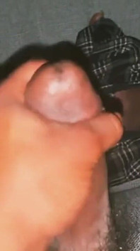 Eu tinha esfregado meu bbc pau dildo e masturbação