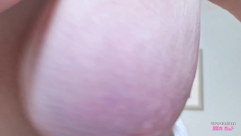 BBW_Wife: Jerk off Challenge - Try Not to Cum Over My Big...
