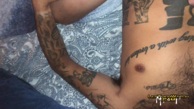 Let them watch: Anon Twink Takes Big Cock Bareback Latino Tatted Papi Hung...