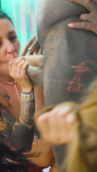 Tattooed Orgy Madness - Massive Anal DP, Gapes & Cum Overload