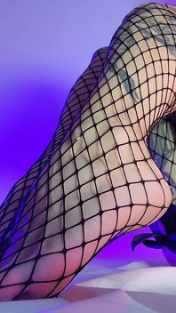 Footfetish Fishnet Punčochy