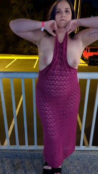 Hot Wife Showing off at the Resort!