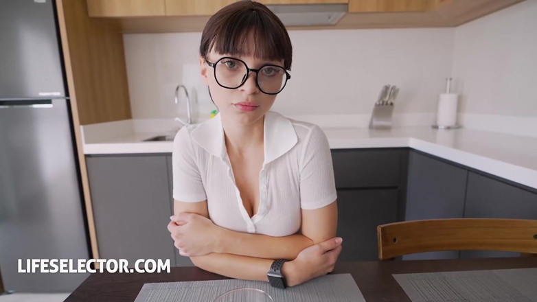 LifeSelector: Screwing Your Hot Spex Slut Roomate Maya Lis in a...