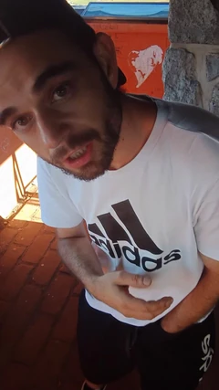 Playing with Him in Shorts