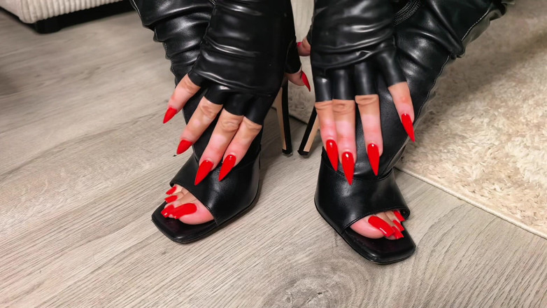 Goddess Lena: Gag &amp; Leather