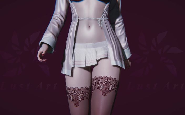 Lust art 3D: Sexy Model Celestia Catwalk