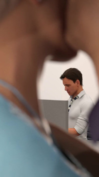 My Husband's Boss - Chapter 1 - Christian Fucked Vivian in a Public Restroom