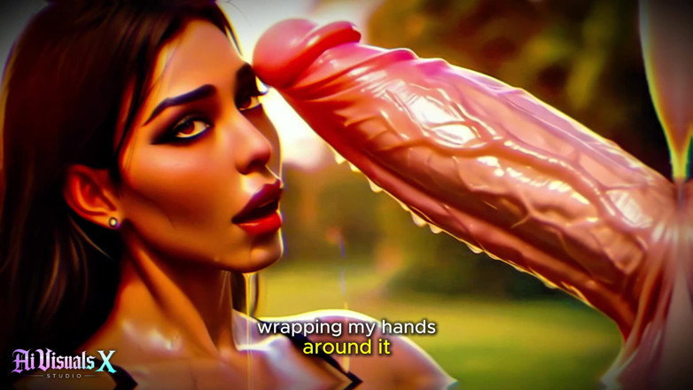 AI Visuals X: (4k) Ai 3D Animowane porno - Latina Baddie uwielbia Wielkiego Białego Kutasa (międzyrasowy...