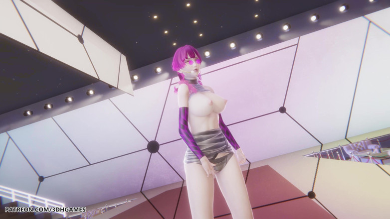 3D-Hentai Games: Mmd Mamamoo - Starry Night Evelynn Liga Striptis Seksi Legends Hentai...