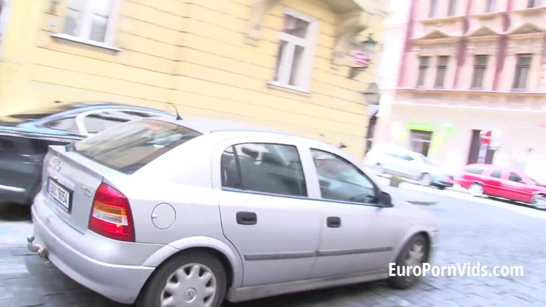 European fresh porn: Successful pickup: girl is eager for DP threesome
