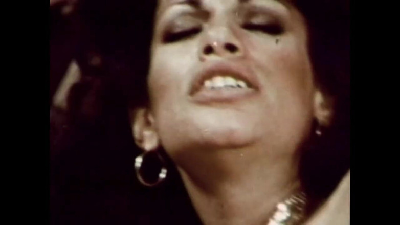 Vintage megastore: Amerikaanse vintage anale neukpartij voor een brunette in sexy netkousen,...