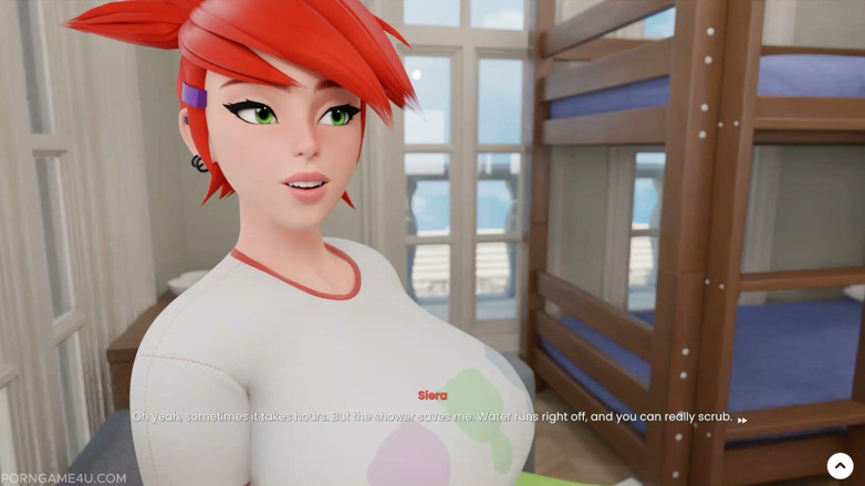 PORN GAME 4U: ห้องนอนลับของ Siera อมควยขณะที่รูมเมทไม่อยู่ - วันคฤหาสน์ - ตอนที่ 6 - Brim - โดยเกมโป๊ 4u
