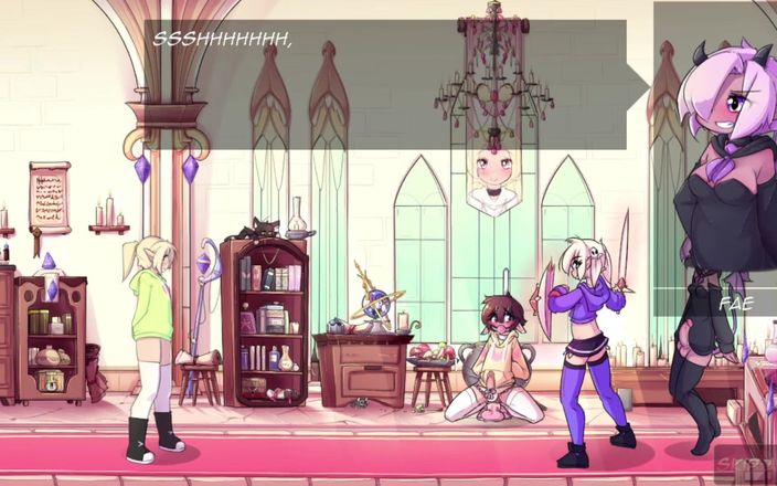 LewdArcade: Max Elf Demo nivel 4 joc complet cu vedere mai bună,...