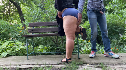 OurFetishLife: Stepmom let her stepson pee on her gorgeous ass in...