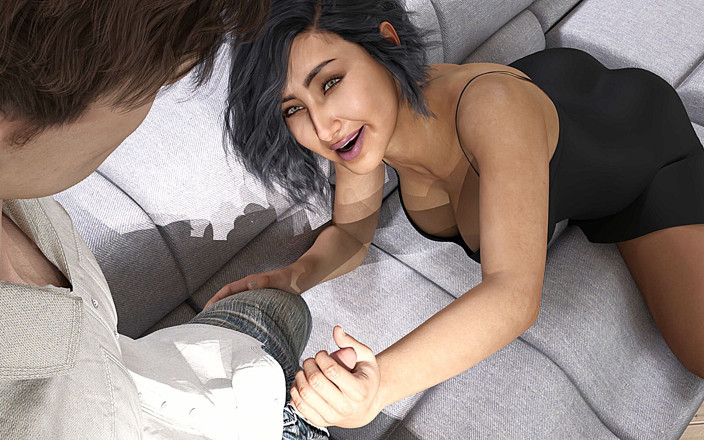 Lustful Gaming: Nerdy College Boy pieprzył seksownego profesora mamuśki