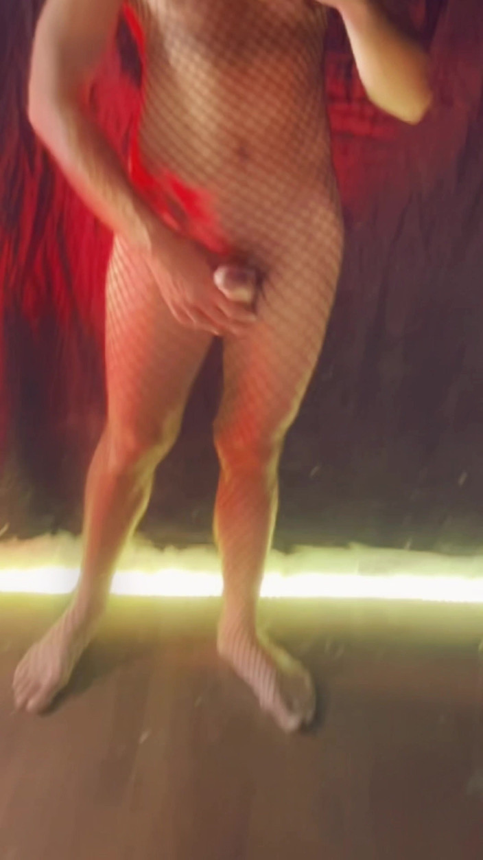 FemboyLoveU: Ayna seksi aşk anal muz