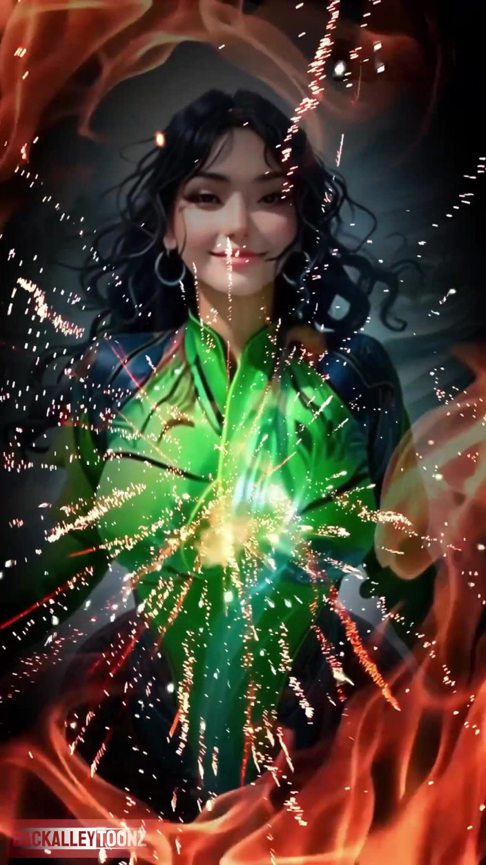 Back Alley Toonz: Wanita gemuk yang cantik lagi nyala api &amp; air