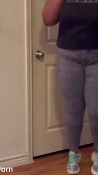 Pissing My Self Wearing Sports Leggings