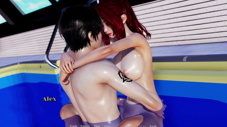 3D Cartoon Porn: My Real Desire 15 - Conexão secreta de Alex e Elaine na...