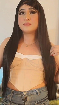 Beautiful Trans with Doll Face