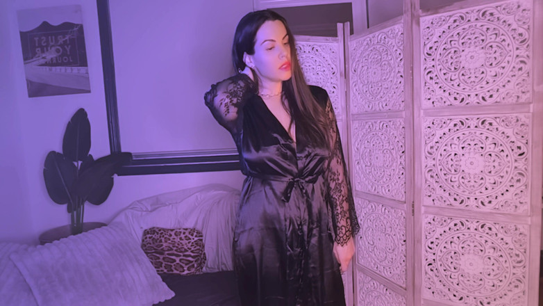 annikarain: Seks terlarang sama ibu tiri dengan stoking seksi yang berakhir...