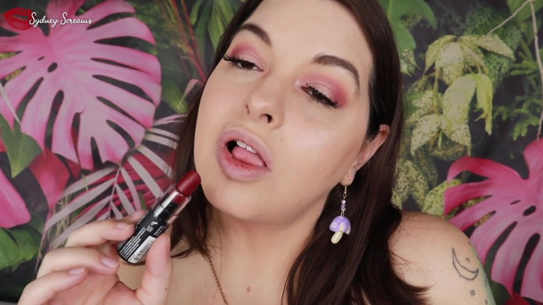 Sydney screams fetish: Edge for My Dark Lips
