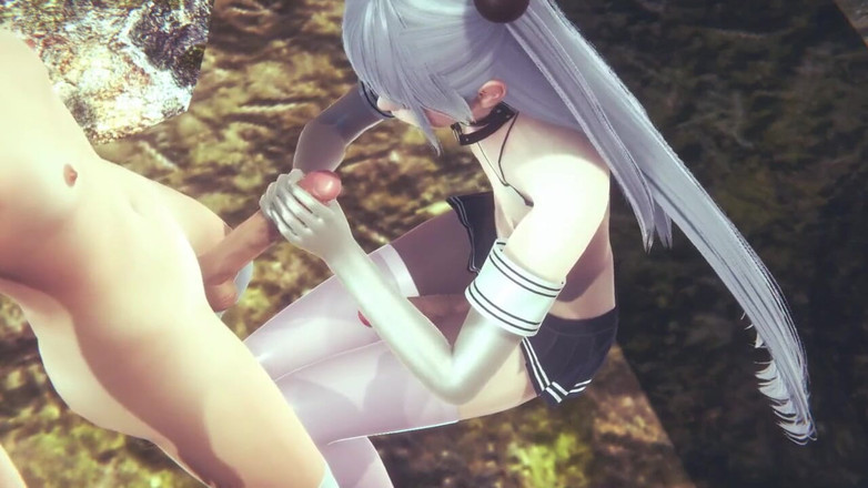 Yaoitube: Yaoi Femboy - Kano handjob und wird mit anderem femboy gefickt