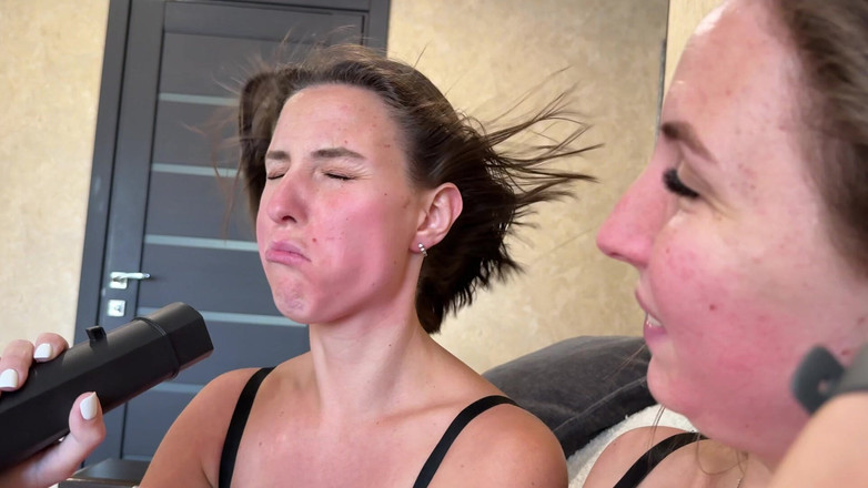 Hottie goddess: Policzki Puff Face Play