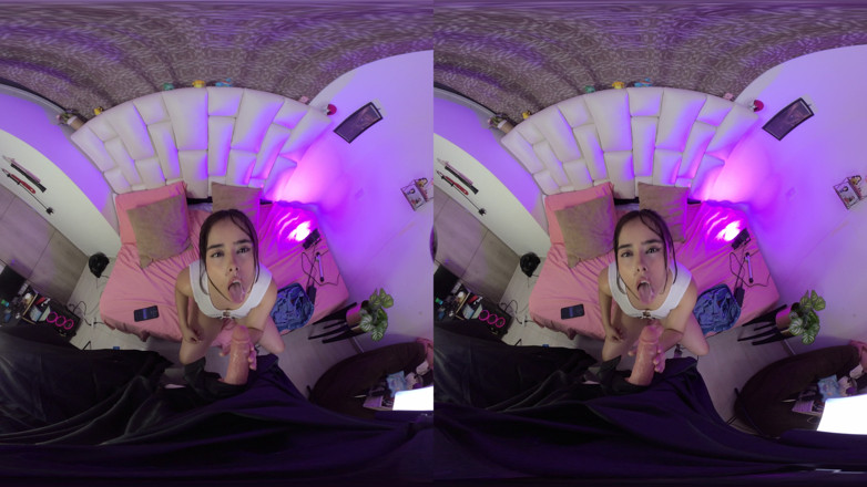 CuttiejennieVR: Vr відео від першої особи: смокче мій член