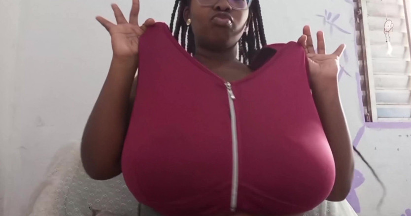 Angel Big B: Play with My Huge Tits, Baby