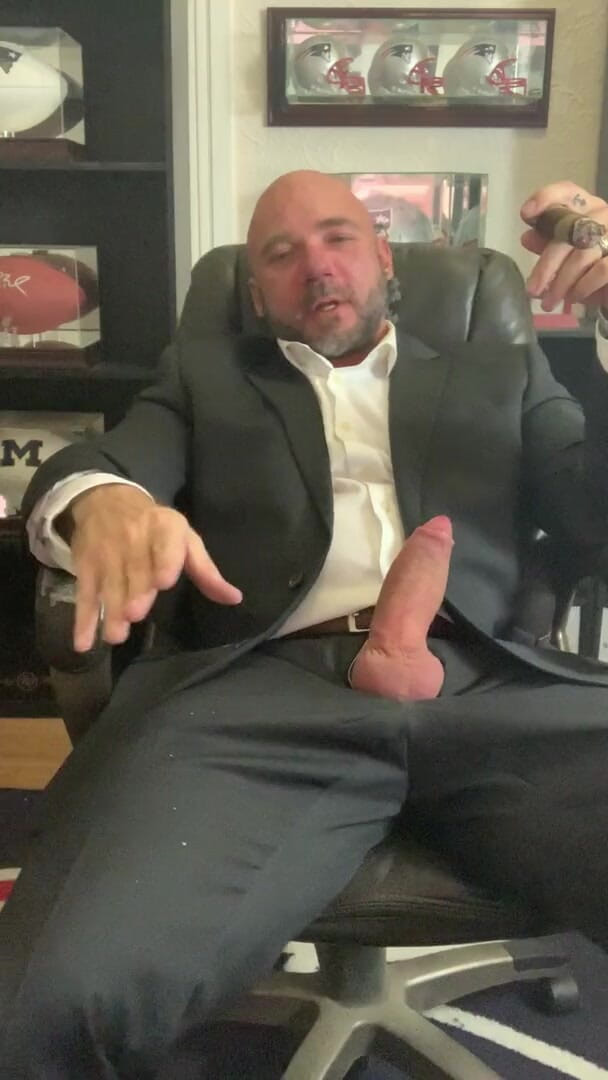 MasculineJason - Jason Collins: Cigar, Suit, JOI, Masturbation!
