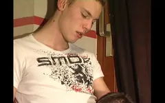 Skater Twink Couple Fuck in the Club