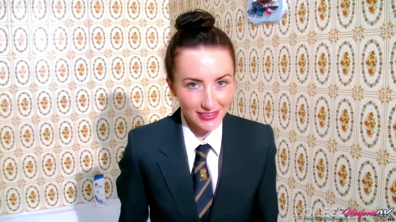 College Uniform: College Bath 1 Featuring Sophia Smith