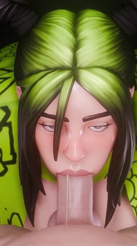 Fortnite Billie Sloppy Blowjob POV 3D Animation