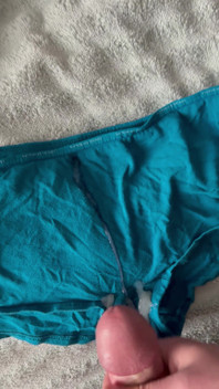 Cum on Wife’s Panties 2