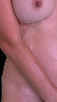 Wifey Loves to Clean Her Perfect Body with Shaving Cream.