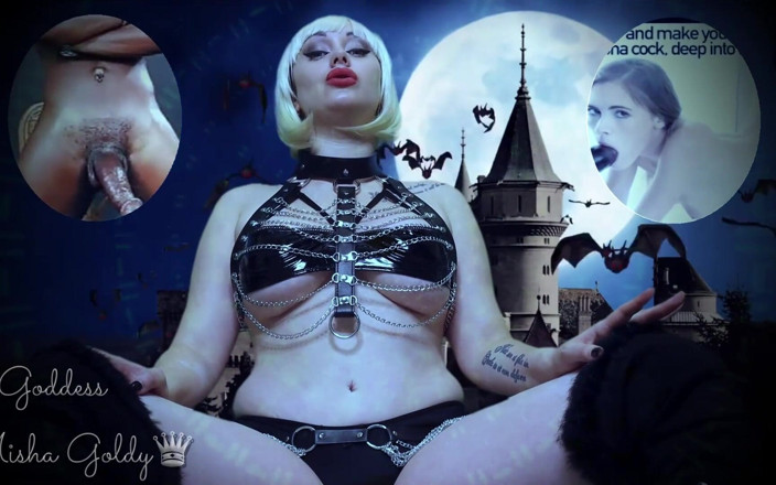 Goddess Misha Goldy: Crescente la tua dipendenza da bbc! Sei dipendente dal succhiare...
