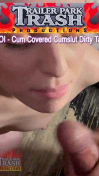 Instrucțiuni De Masturbare - Curvă Pasionată De Spermă Acoperită De Spermă Vorbește Murdar