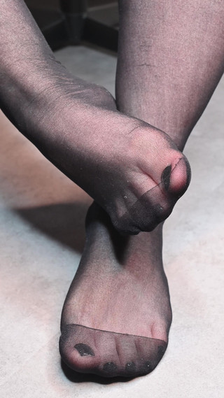 Sexyskyfeet: Asmr Pančuchy Tření Nohou Extrémně Relaxační a Zároveň Nadržené Nylonové Škádlení...