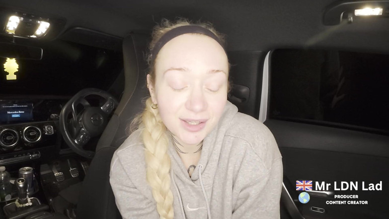 Mr LDN Lad: Leidenschaftlicher Auto-blowjob Sophia May Interviewmädchen Nimmt Mich Dogging Großbritannien