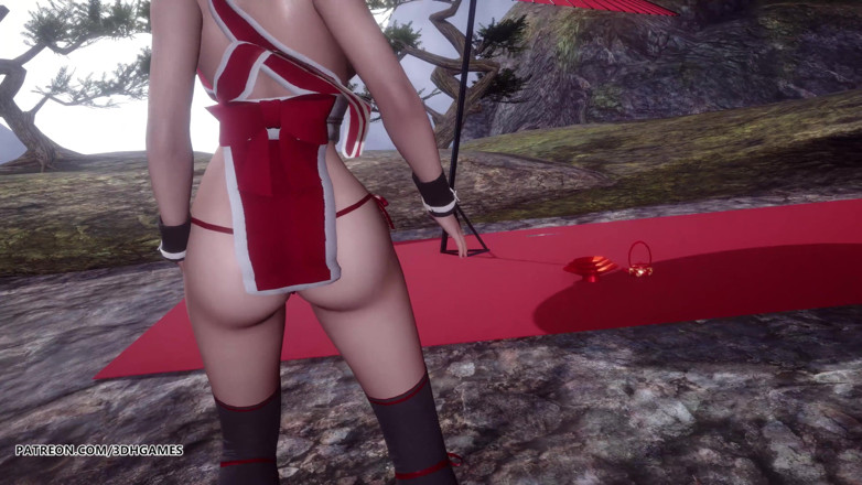 3D-Hentai Games: [MMD] Air dingin mai shiranui striptis seksi 4k 60fps doa