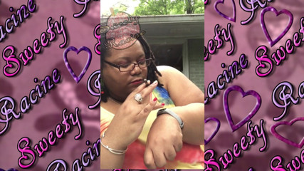 Sweety Racine: SSBBW raucht draußen