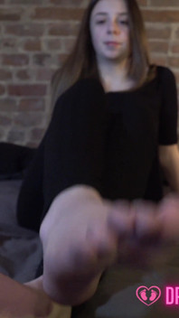 I piedi in faccia di kinsley - (dreamgirls in calzini)