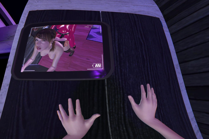 SwitchViewVR: Zeița din latex te duce în trei poziții Feminin-pov