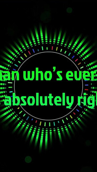 I Wouldn’t Touch You if You Were the Last Man on Earth.
